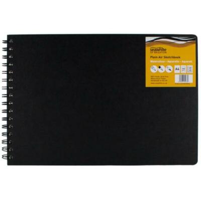 Seawhite 350 g/m² Plein Air drahtgebunden Hardcover Aquarell Skizzenbuch