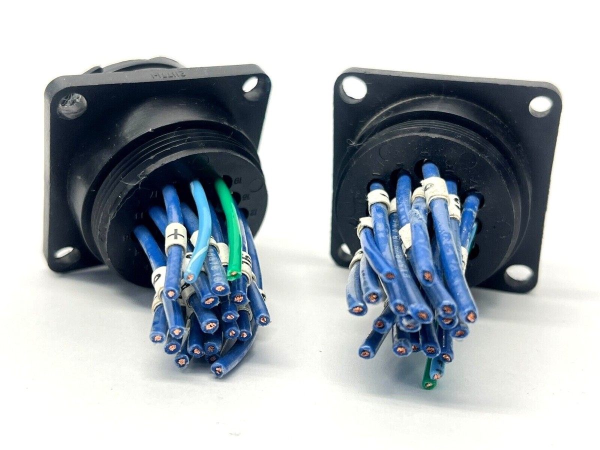 さう TE Connectivity 211771-1 Circular Power Connector 19 Position