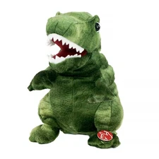 New! WAY TO CELEBRATE! 8" Animated Dinosaur, With Roaring Dinosaur Sounds