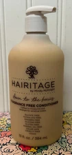 HAIRITAGE by MINDY McKNIGHT DOWN TO THE BASICS FRAGRANCE FREE CONDITIONER 13 OZ.