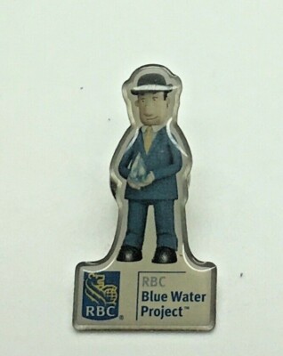 RBC Arby Mascot Blue Water Project Collector Pin Royal Bank Of Canada ...