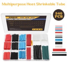 340Pc Heat Shrink Tubing Insulation Shrinkable Tube 2:1 Wire Cable Sleeve Kit