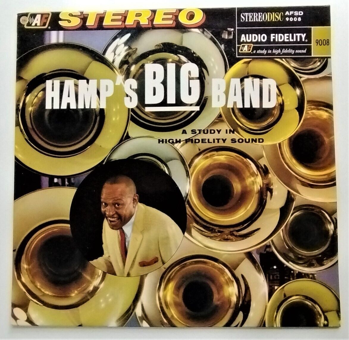 Hamp's Big Band: Lionel Hampton and His Orchestra - AFSD9008 - France - Vinyl LP