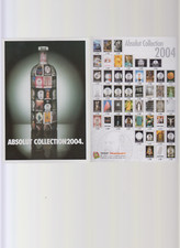 ABSOLUT COLLECTION 2004. -   Absolut Vodka Werbepostkarte aus Italien