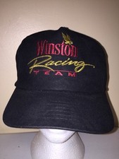 WINSTON RACING TEAM VINTAGE SNAPBACK Trucker Hat Baseball Cap Retro Rare CC