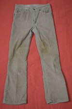 Vintage Levis 517 Corduroy Pants Brown USA Made White Tab Fit 30x30 Tag 31x30