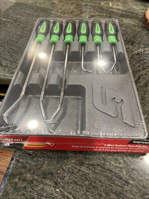 #ad Snap on sgrht6bg 6 pc soft grip radiator hose pick set green $237.45