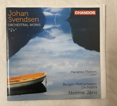 Johan Svendsen Orchestral Works Vol.1 Neeme Jarvi Thorsen Classical Music CD