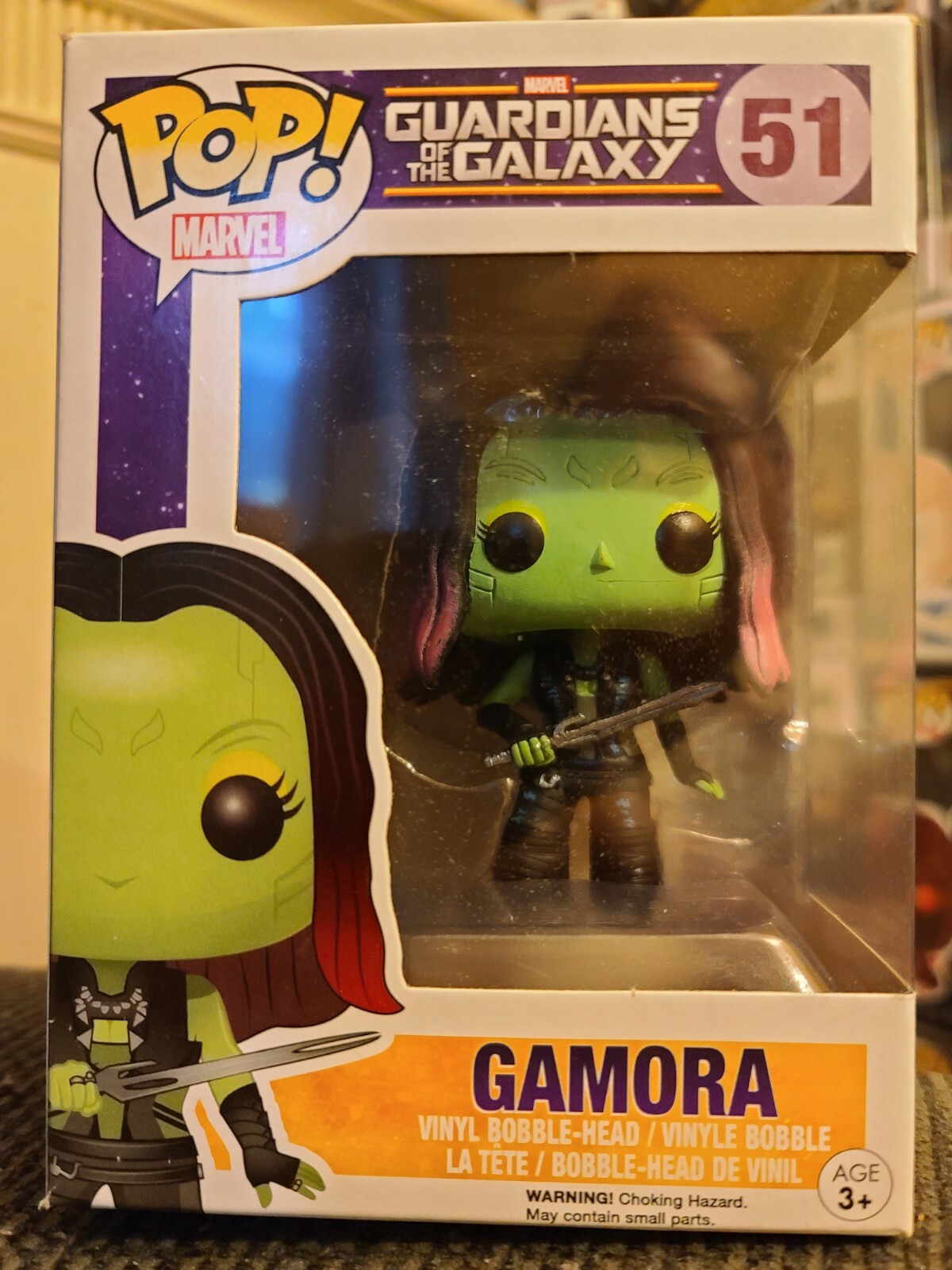 funko pop guardians of the galaxy gamora