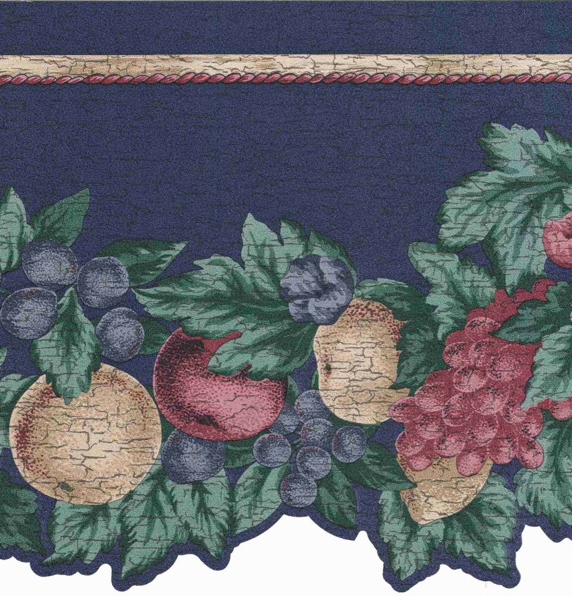 LASER CUT GREEN LEAVES & FRUITS WALLPAPER BORDER 117900 | eBay
