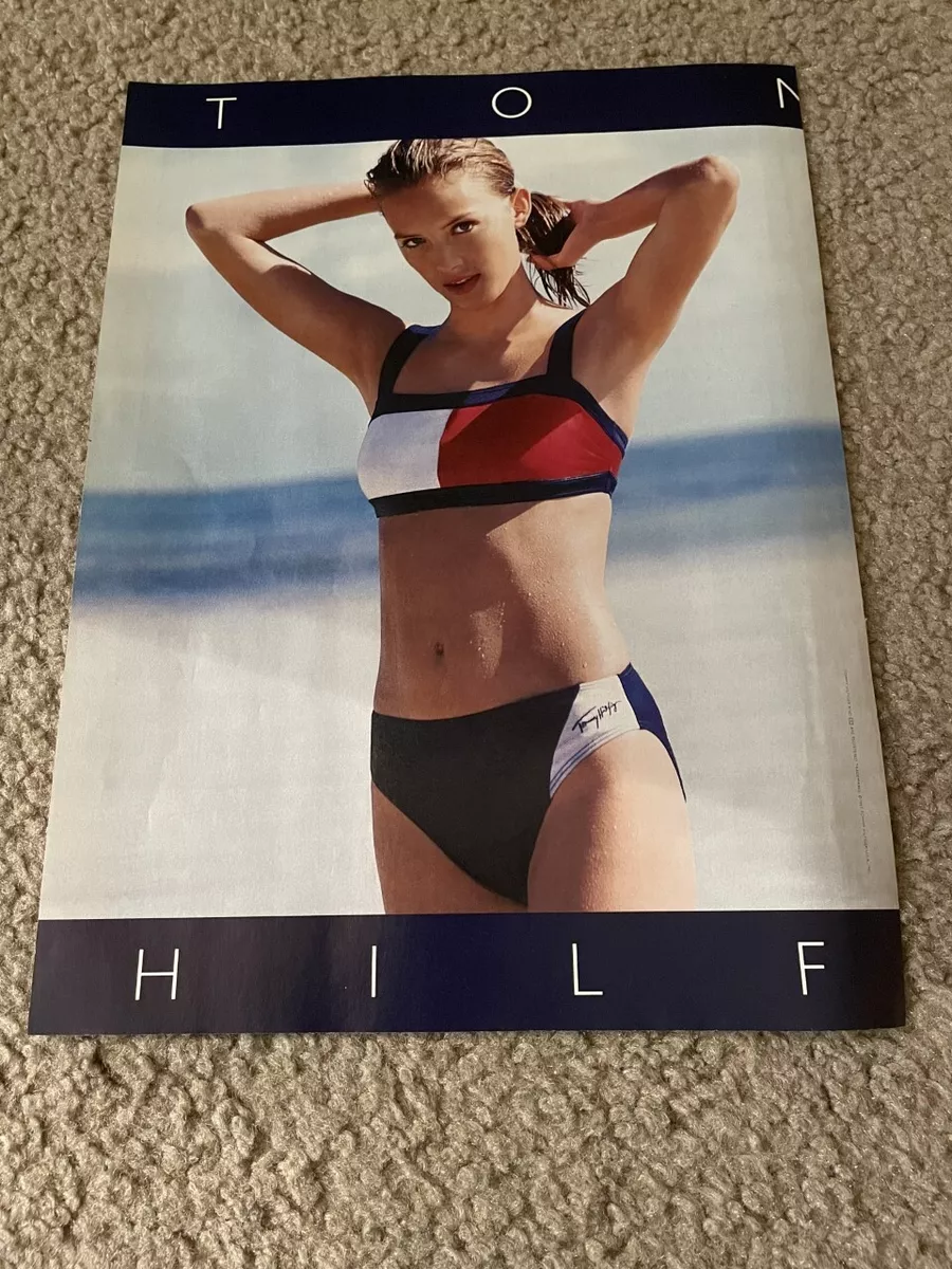 1997 TOMMY HILFIGER SWIMWEAR APPAREL SUIT Poster Print Ad 1990s | eBay