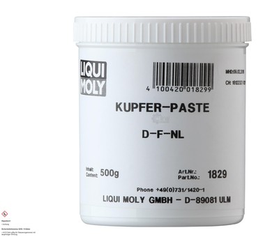 Liqui Moly Kupferpaste Copper Paste Schmiermittel Korrosionsschutz 500g