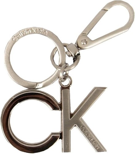 Set regalo CALVIN KLEIN - porta carte in pelle e portachiavi in metallo con moschettone nero - Foto 2 di 5
