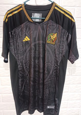 Adidas P95985 Soccer Jersey Black  XL  World Cup AEROREADY Viva Mexico
