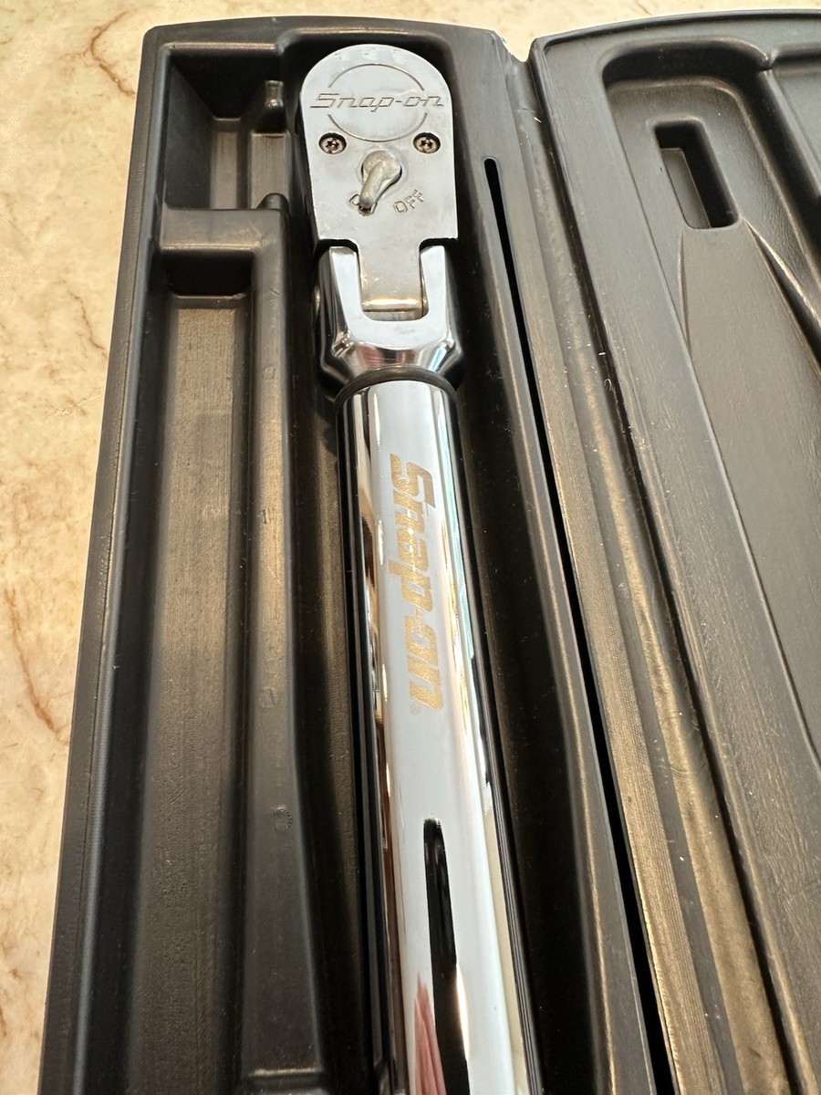 Snap-on TECH3FR250 Digital Torque Wrench Flex Head 1/2 Snap-on TECH3FR250 Digital Torque Wrench Flex Head 1/2