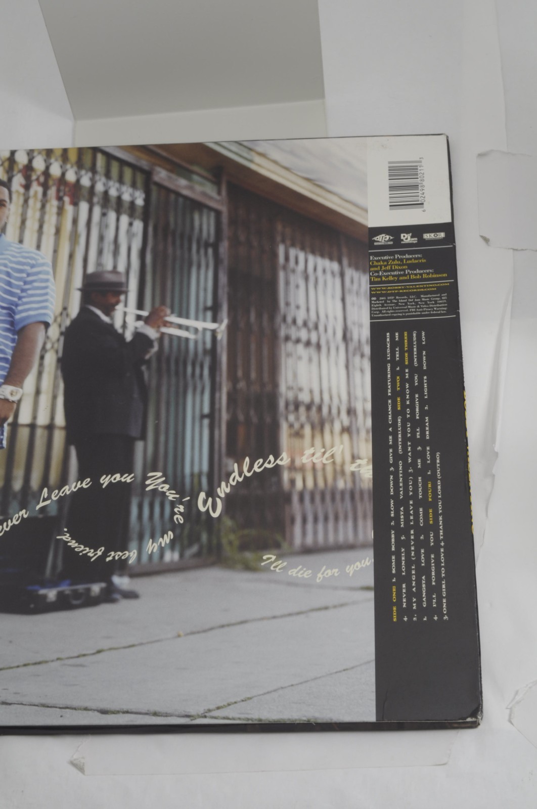 Bobby Valentino – Bobby Valentino DTP Records 2005 Us Orig( 2LP/NM-/Vg+)"59 thumbnail 8