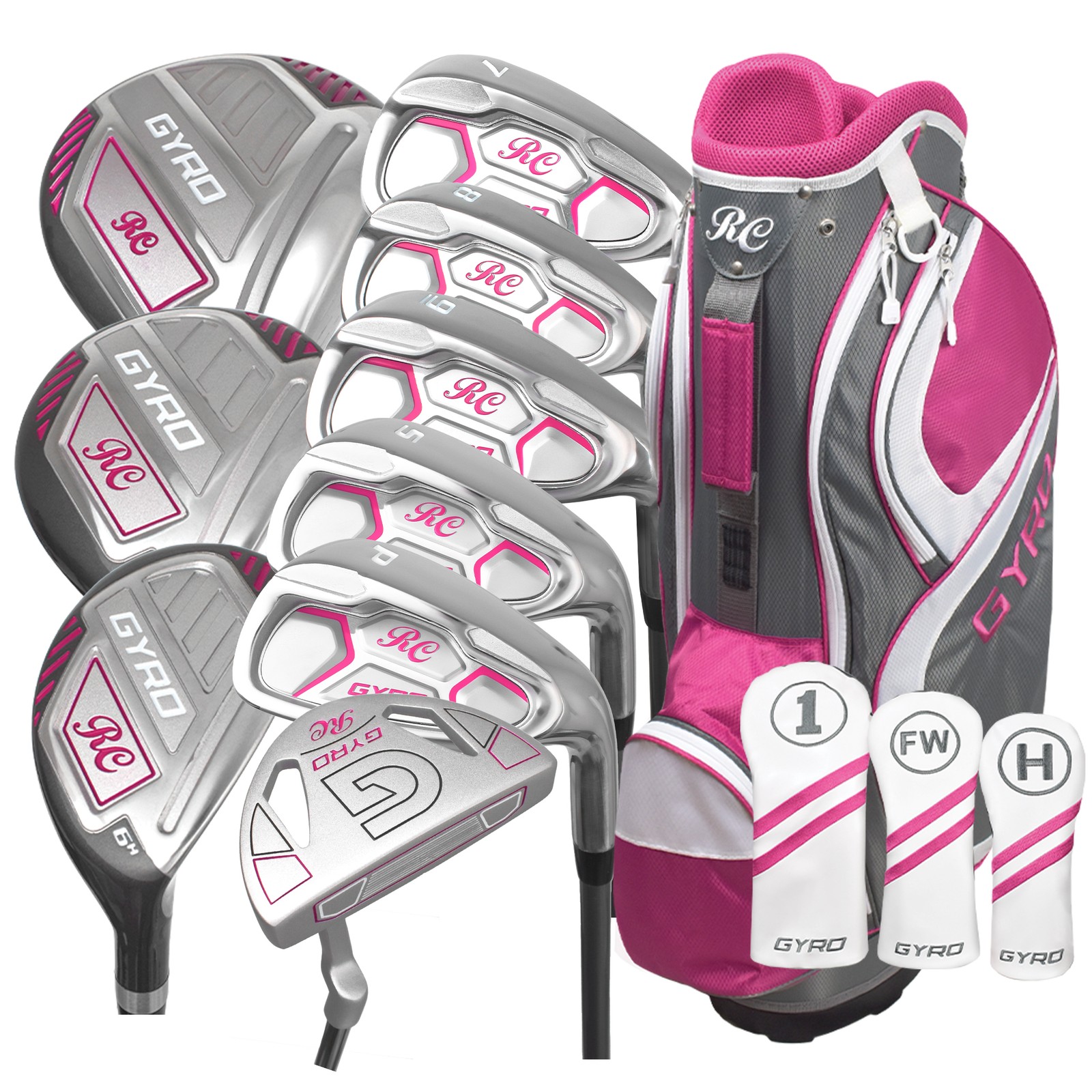 2023 Ladies Gyro Complete Set With Bag Ladies Flex