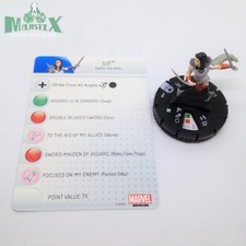 Heroclix Thor: The Dark World set Sif 103 Starter Set figure w/card 