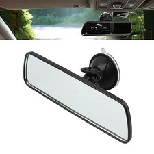 Car Rear View Mirror with Suction Cup, HD Rear View Mirror, Anti-Glare black