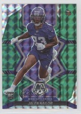 2022 Panini Mosaic Rookies Green Mosaic Prizm Jalen Nailor #347 0nr3