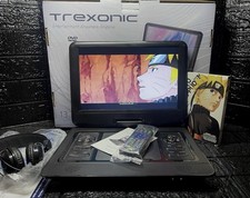 Trexonic Portable TV/DVD Player LED Screen & USB/HDMI/AV Inputs w/Naruto 1st (S)