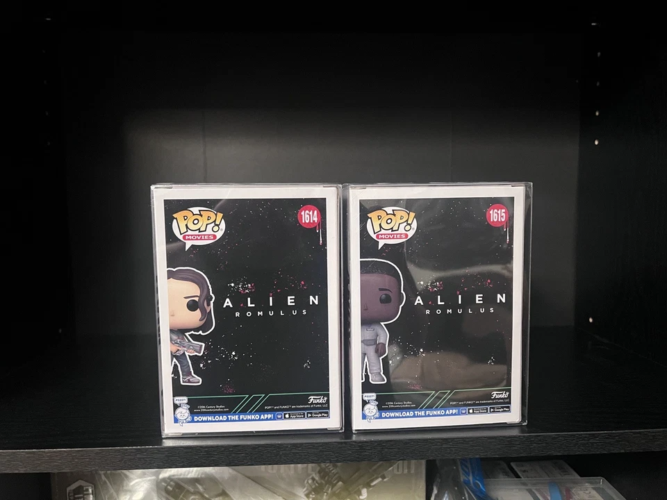 Funko Pop! Juego de 2 películas Alien Romulus Rain #1614 y Andy #1615 Foto 2 de 4