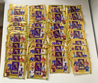 Panini Premier League 2025 Sealed Sticker Pack Bundle x50 Packs