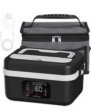 Cordless Food Warmer 8000mAh, Self Heating Lunch Box Auto Heat, 4.2 Cup Portabl