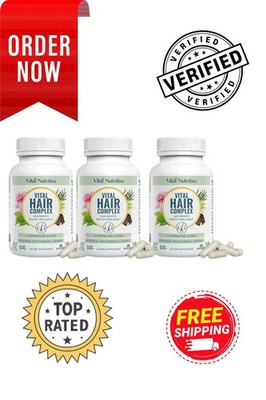 3X Vital Nutritive Vital Hair-Complex-Hair Growth Vitamins For Women#
