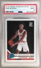 48147870 Cam Reddish 2019 Panini Donruss Optic #170 Rookie RC PSA 9