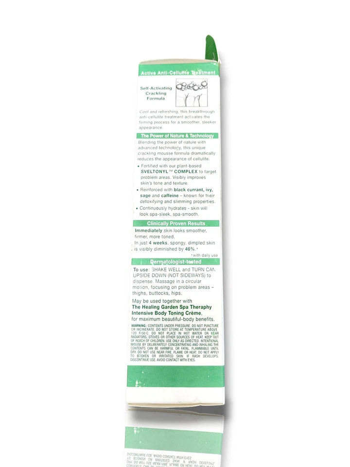 The Healing Garden Tratamiento Corporal Activo Tratamiento Anticelulítico Espuma Ltion 5oz Foto 2 de 2