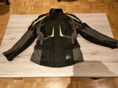 Probiker Neon 2 Herren Motorradjacke Gr.S (Wasserdicht, Innenfutter, belüftet)