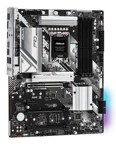 Asrock B760 PRO RS motherboard Intel B760 LGA 1700 ATX - B760 PRO RS - Afbeelding 3 van 6