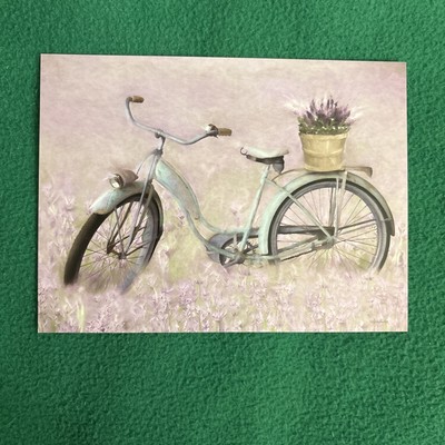 LIQUIDATING-Leanin  Tree Blank Greeting Card (Bicycle)
