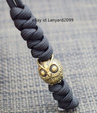 Brass Eagle Shape Lanyard Bead Knife Paracord Beads Handmade Lanyard Pendant
