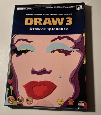 Draw 3 (Draw with pleasure) for Windows 95/98/Me/XP (PC CD ROM)