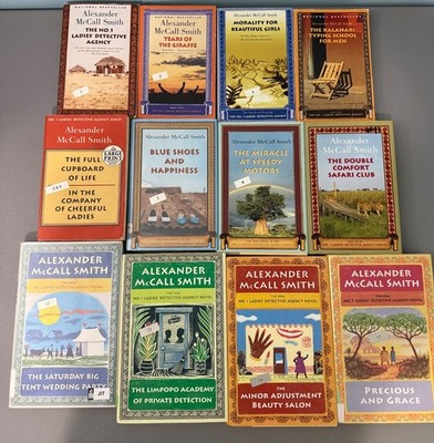 Lot 12 No 1 Ladies' Detective Agency Series Novels Book Set READ