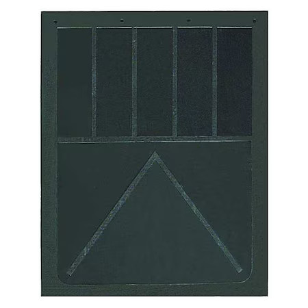 Buyers Products B36spp Mud Flaps, 36 In X 24 In, Rubber, Black, 1 Pr