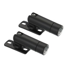 2Pcs 180/350 Degree Sloped Ceiling Light Adapter M10 Thread with Base Black