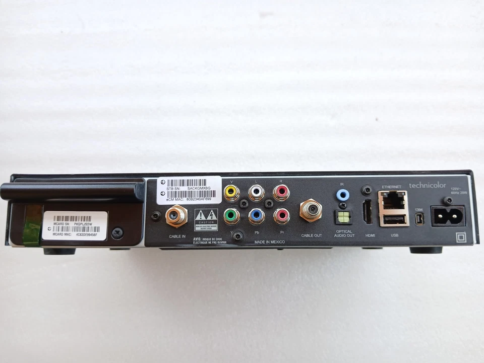 Cisco Technicolor 4742HDC2 HD Cable TV Receiver – 1080i HDMI – No Remote Tested - Image 3 of 4