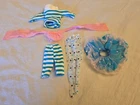 Vintage 1987 Teen Fun Skipper Barbie Sister Doll Clothing Mattel #7058 80s Toy