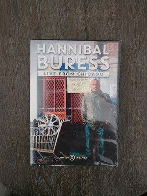 HANNIBAL BURESS LIVE FROM CHICAGO DVD Brand New Factory Sealed COMEDY CENTRAL
