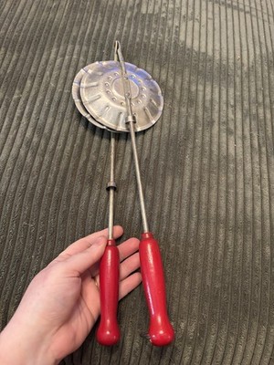 vintage aluminum Kwiki-Pie camping toaster sandwich maker or pie iron