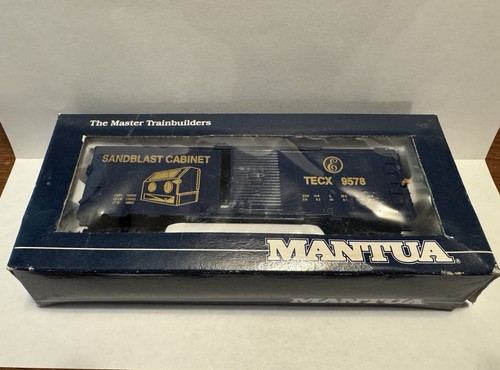 Carro de tren Mantua HO vintage TECX 9578 gabinete de chorro de arena | Zustand: New
