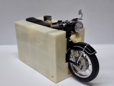 Franklin Mint 1:10 Harley Davidson 1957 B.M.W R:50 sehr selten (neu nie benutzt) 