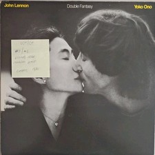 John Lennon Double Fantasy Vinyl Record LP VG+/G+ K99131 1980