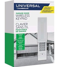 Chamberlain Universal Wireless Garage Door Keypad Illuminated KLIK2U-P2 NIB