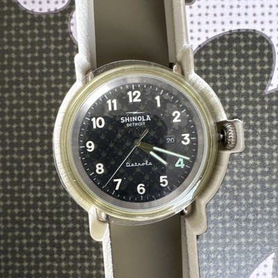 Shinola Detrola Twenty After Four Limited Edition 420 Watch  NIB Needs Battery 