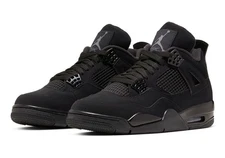 Nike Air Jordan 4 Retro Black Cat FV5029-010 Men's Shoes NEW