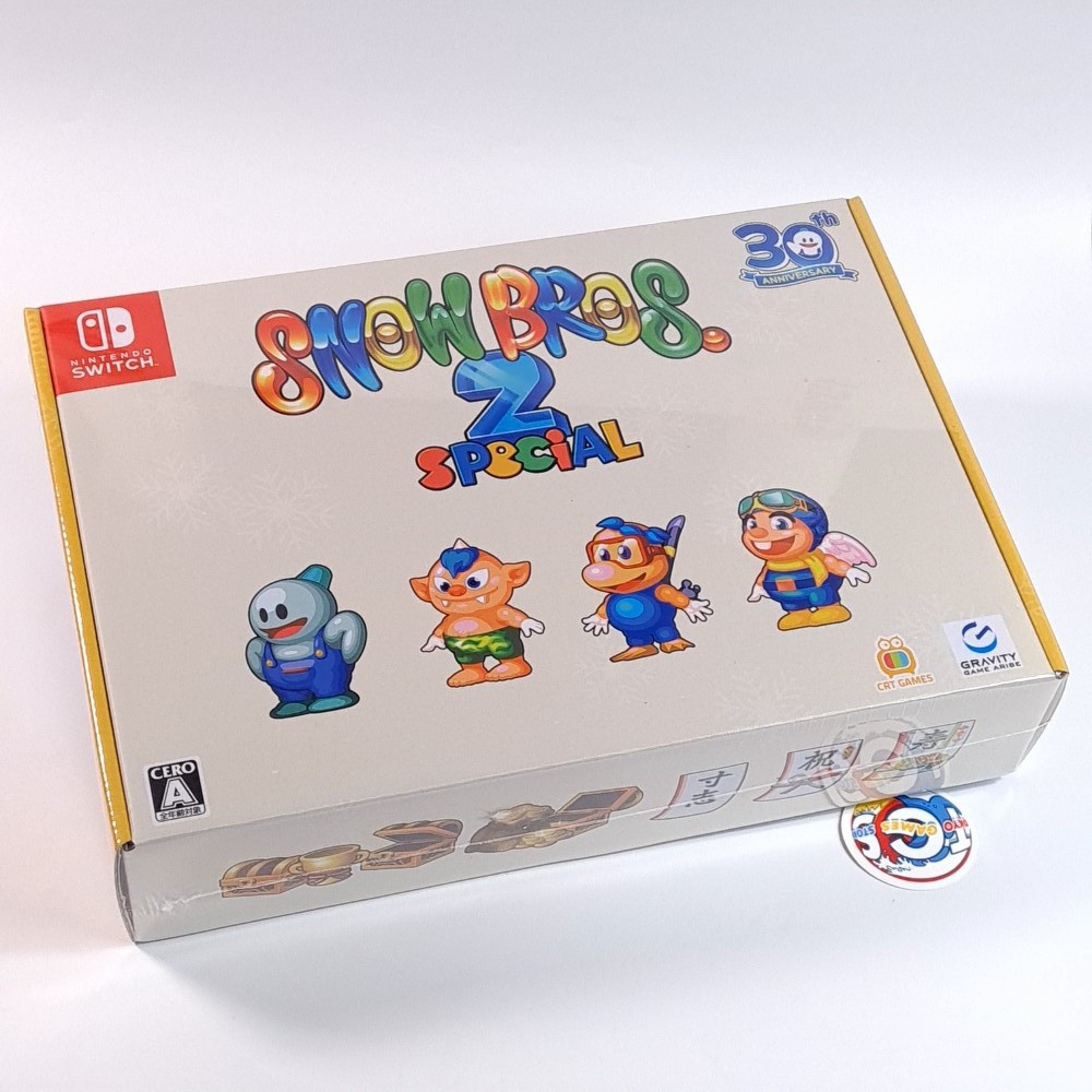Snow Bros. 2 Special Limited Edition Switch Japan New (Multi-Language/Arcade Tat